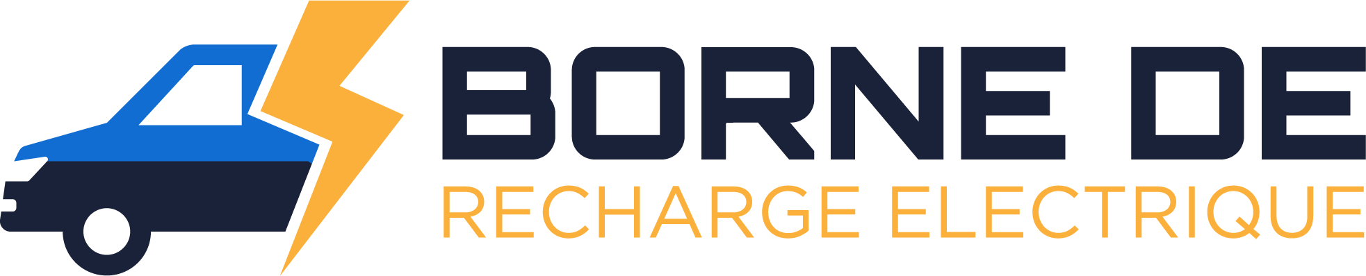 Borne De Recharge Electrique Logo